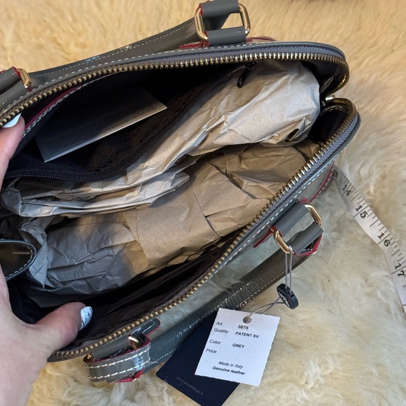 Arcadia leather satchel bag - Picture 8 of 11